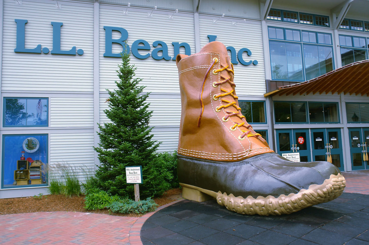 L.L.Bean Flagship store.